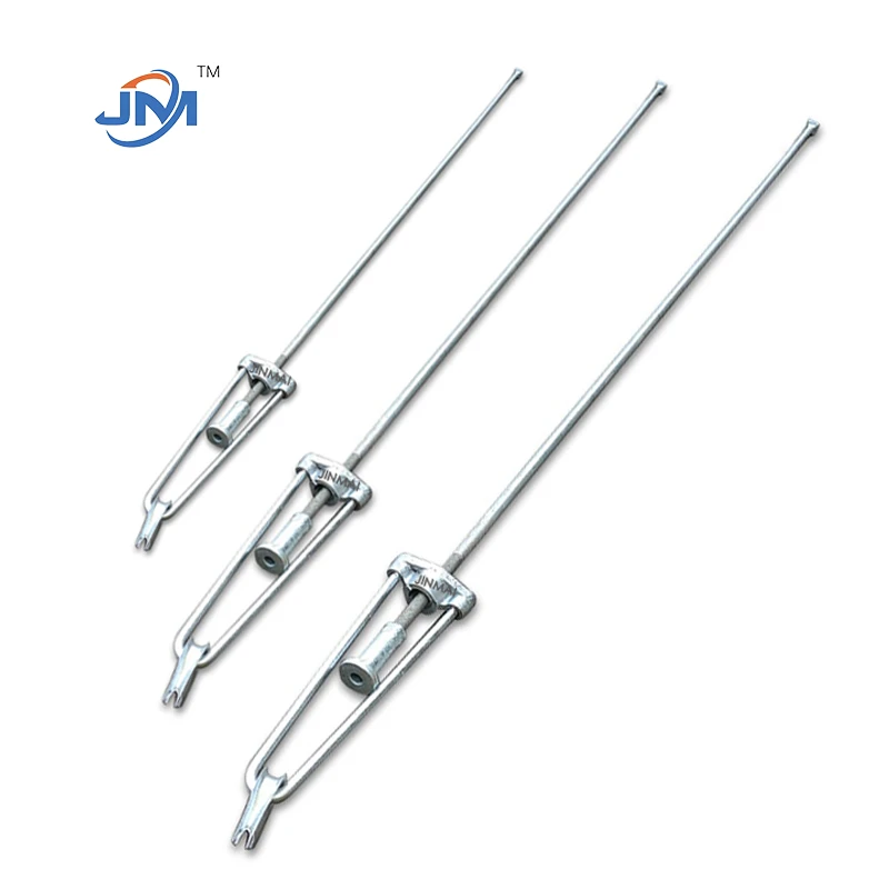 Adjustable Bow Type Stay Rod With Base Plate Hot Dip Galvanized OEM Products