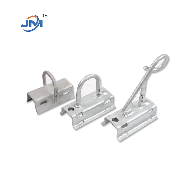 Fixed Hook Bracket FTTH Fiber And Power Line Accessories