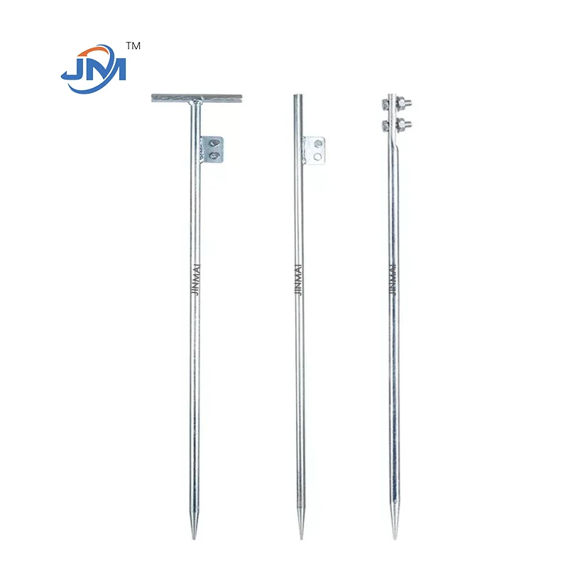 Galvanized Steel Grounding Rods For Power Line Hardware