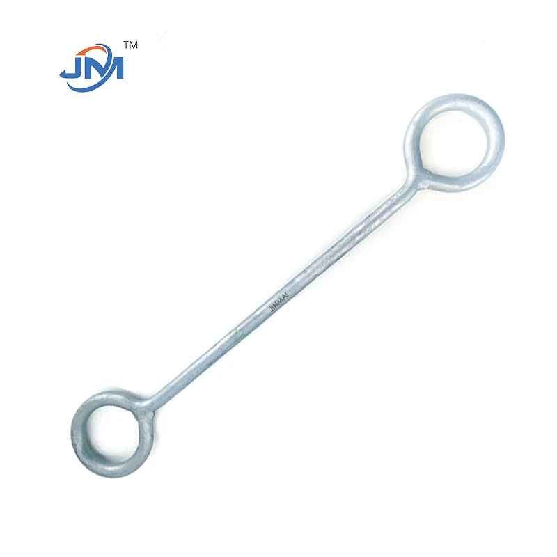 Hot Dip Galvanized Double End Welding Eye Ring Extension Rod