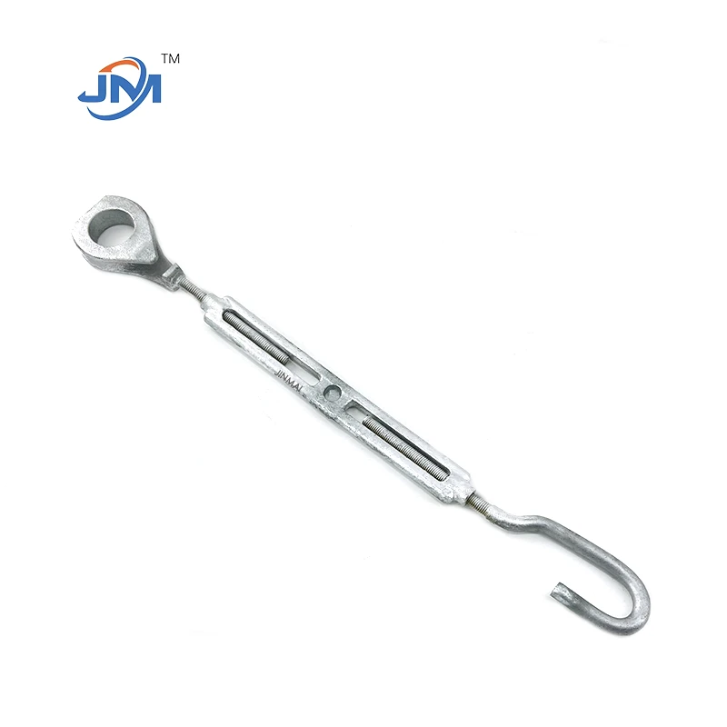 Hot-dip Galvanized Open Body Turnbuckle Bolts