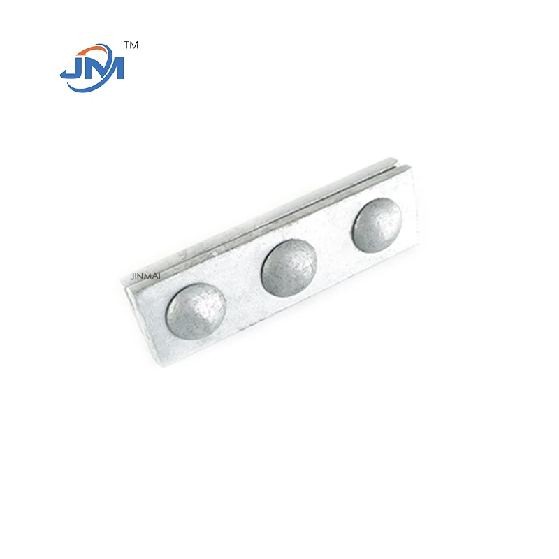 Hot Dip Galvanized Three Bolt Wire Clamp