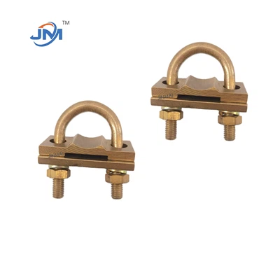 High-Quality Brass U-Type Grounding Clamp