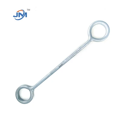 Hot Dip Galvanized Double End Welding Eye Ring Extension Rod