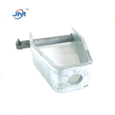 Secondary Clevis Bracket Hot DIP Galvanized Pole Line Hardware